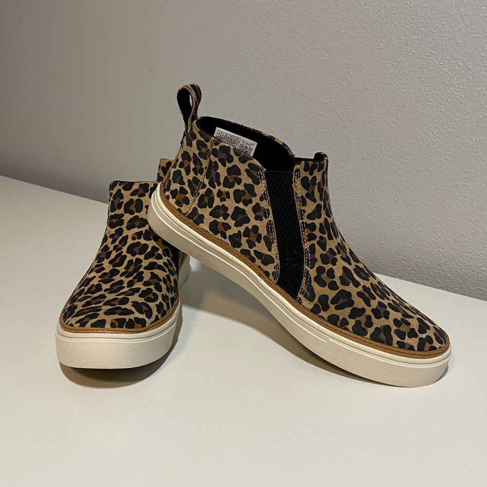TOMS Bryce Leopard Slip-on - Size 7.5